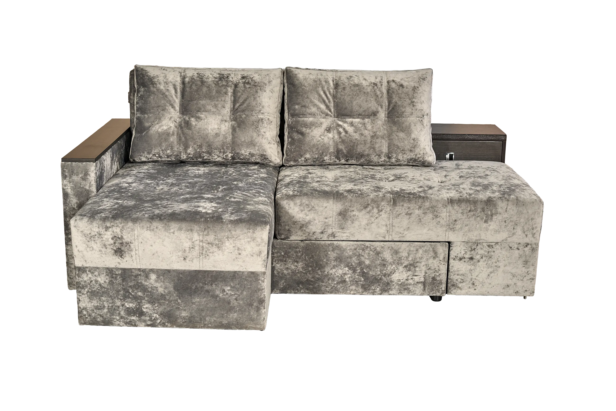 Colțar extensibil MILENIUM cu spațiu de depozitare și design modular